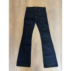 Joe's Flawless Jeans Mustang Flare Mid Rise Women's Size 26 Dark Wash Y2K
